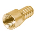 Adaptador hembra de latón 1/2' para poliducto, FOSET ADPO-1/2H