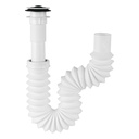 Céspol flexible 1-1/4', contra, polipropileno, para lavabo CE-235