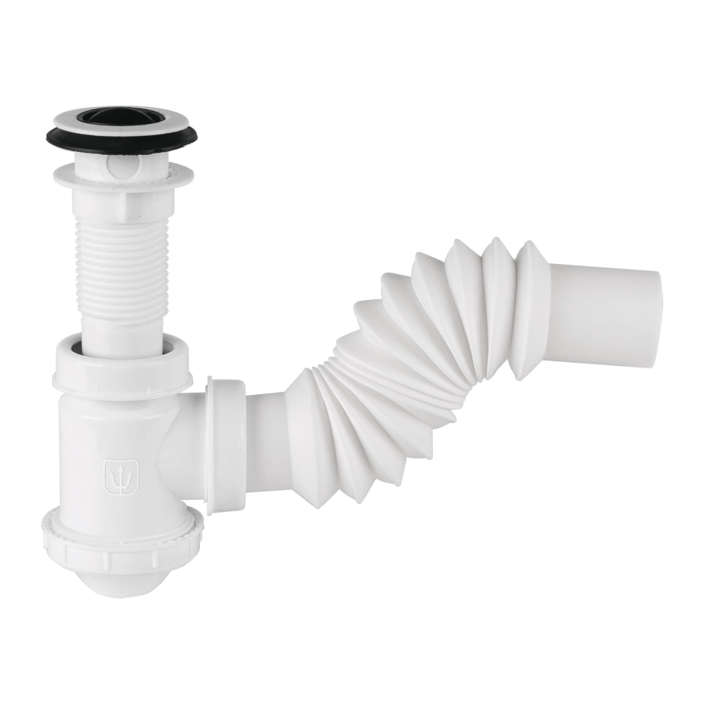 Céspol de bote 1-1/4', contra, polipropileno, para lavabo CE-218
