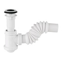 Céspol de bote 1-1/4', contra, polipropileno, para lavabo CE-218