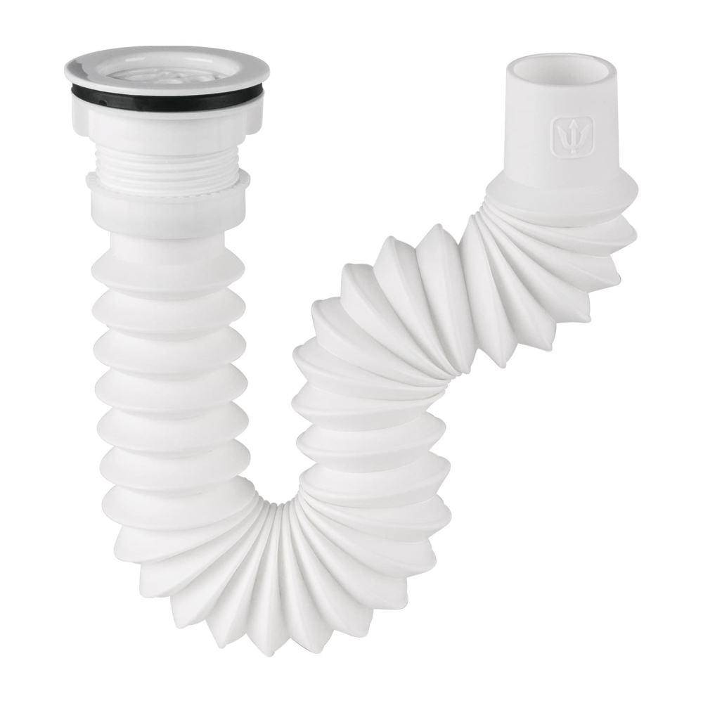 Céspol flexible 1 1/2', contra, polipropileno para fregadero CE-233