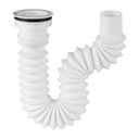 Céspol flexible 1 1/2', contra, polipropileno para fregadero CE-233