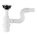 Céspol de bote con contracanasta de acero inox. p/fregadero CE-292