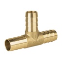 Tee inserción macho latón 3/4' para poliducto negro, FOSET ADPO-3/4T