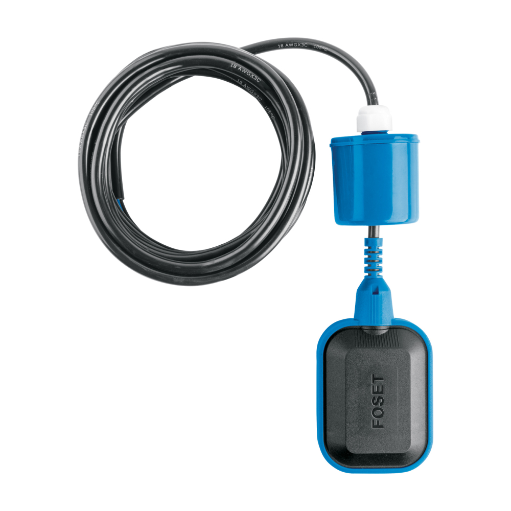 Flotador eléctrico con cable de 6 m, Foset FLE-6
