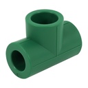 Tee reducida de PPR 3/4' x 1/2' x 3/4', Foset CV-723