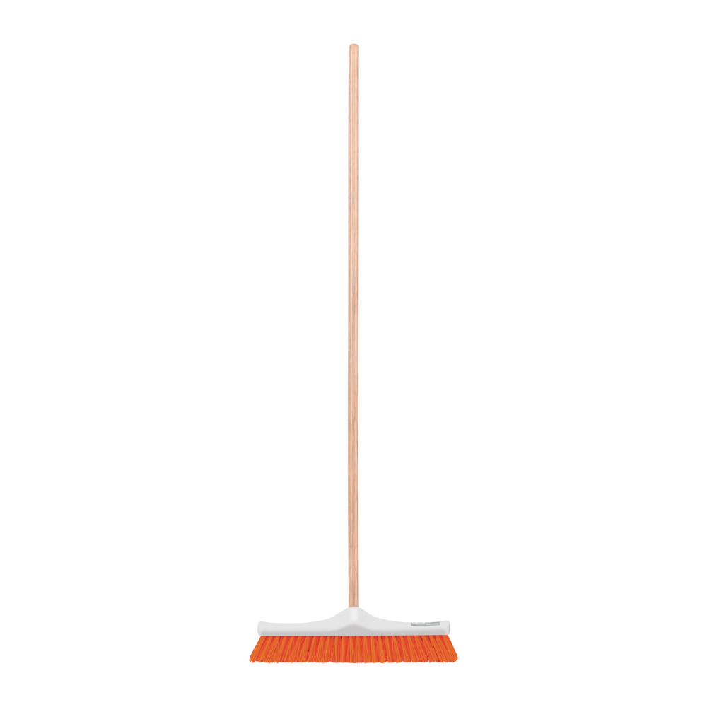 Cepillo industrial cerda rígida de 40 cm, bastón de madera CEPI-40