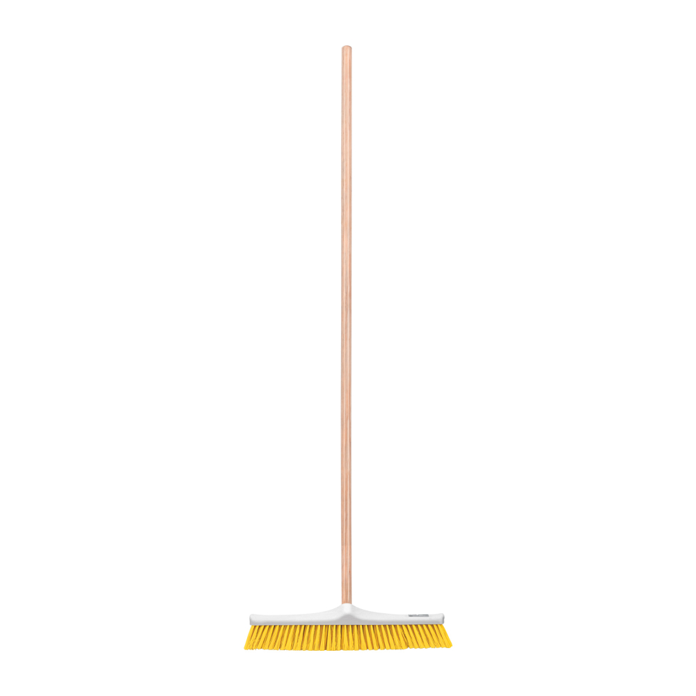 Cepillo industrial cerda suave de 56 cm, bastón de madera CEPI-60