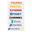 Logotipos de vinil autoadherible de 40 cm, Truper LOGOS-40-2