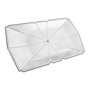 Parasol plegable de 135 cm para auto, Truper PSOL-135