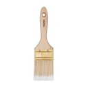 Brocha cerdas sintéticas 2-1/2' corte recto, mango de madera BRT-2-1/2S