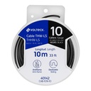 Carrete con 10 m de cable THHW-LS 10 AWG negro, Volteck CAB-10N-10