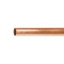 Tubo rígido de cobre 1' tipo 'L', 3m, 2.9kg, FOSET CC-003L