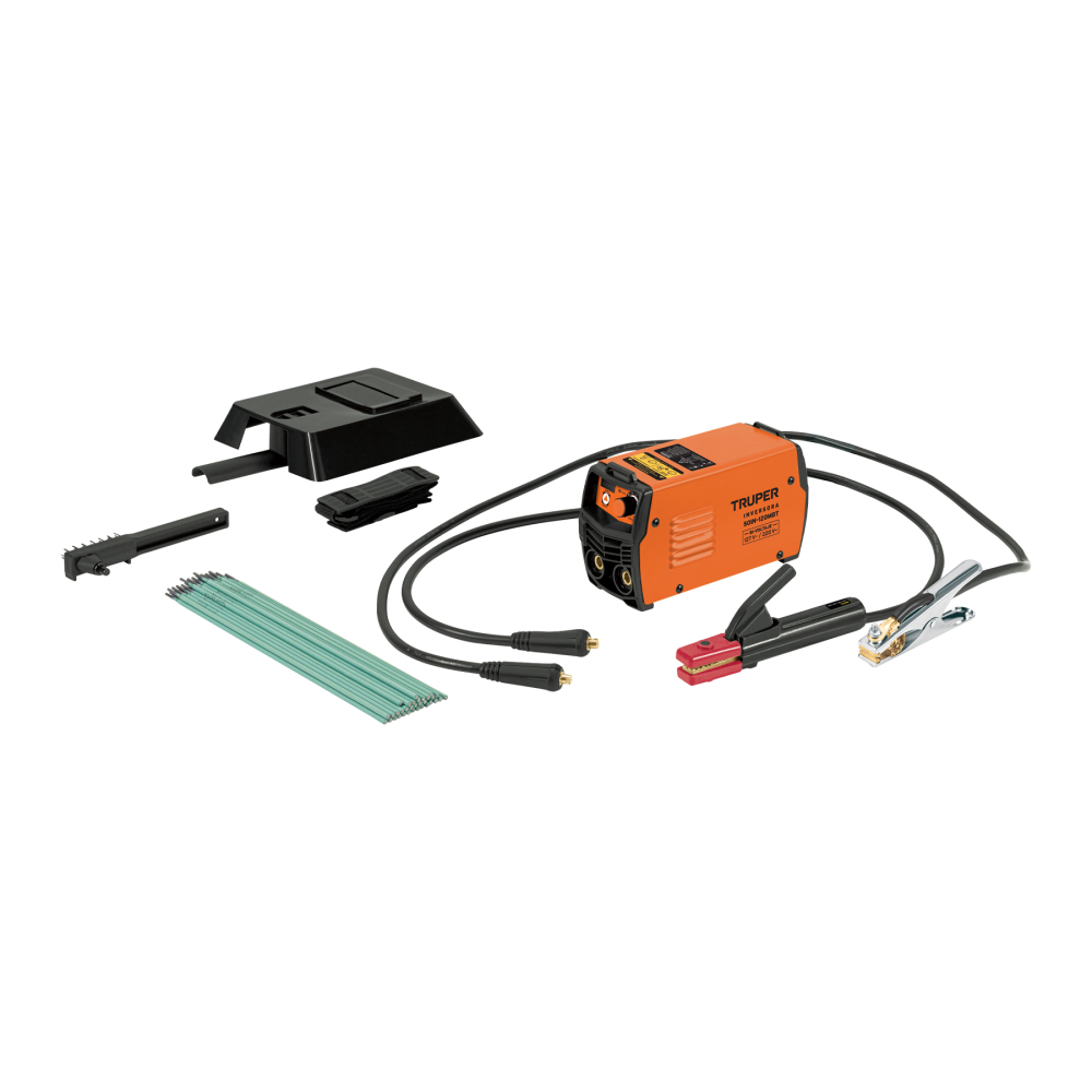 Mini soldadora inversora, 130A, bi-voltaje 127/220V, TRUPER SOIN-120MBT