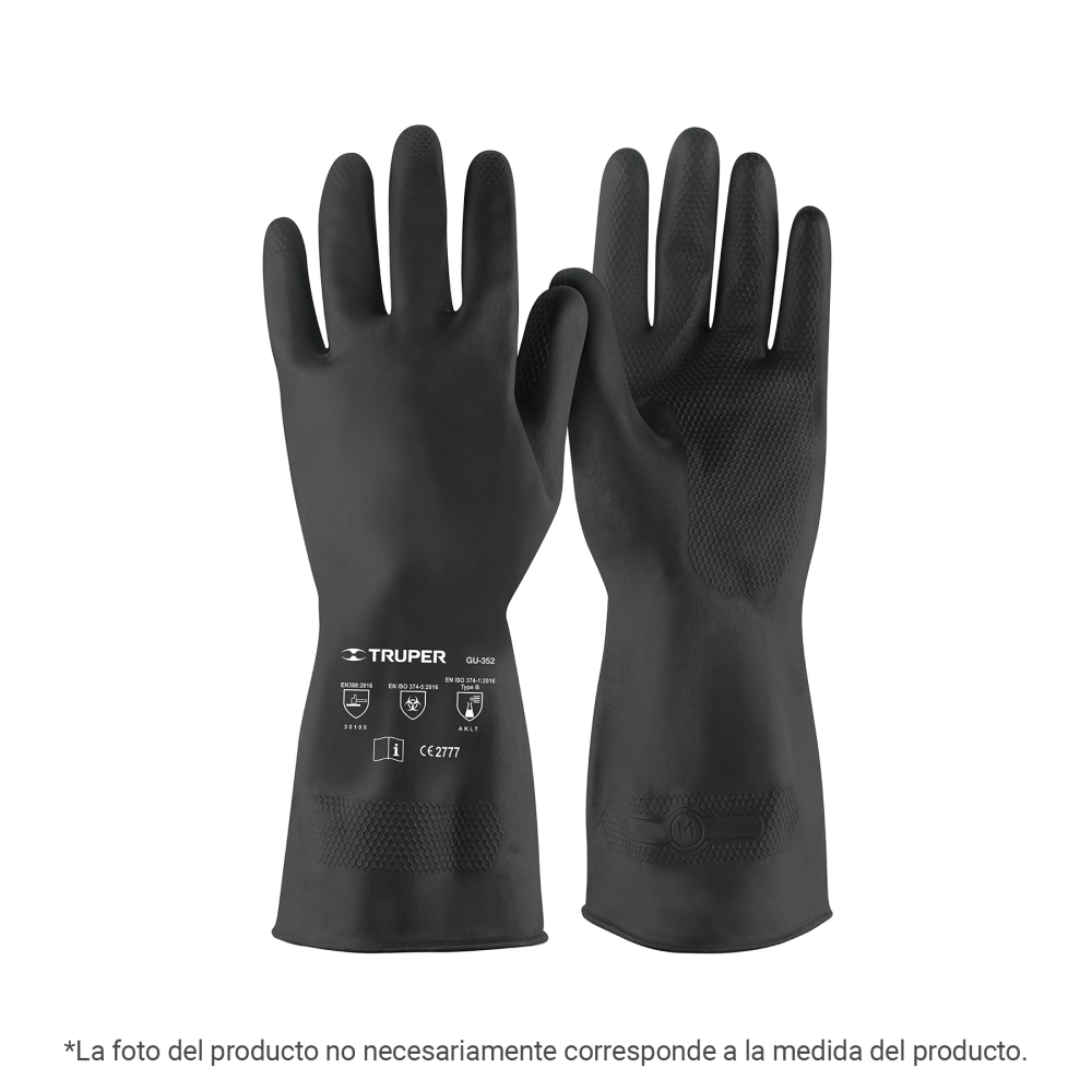 Guantes de látex para pintor, XG, Truper GU-354