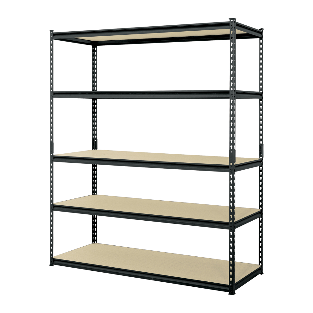 Estante metálico 5 repisas MDP cap. 60 Kg 183x61x152, PRETUL ESME-603