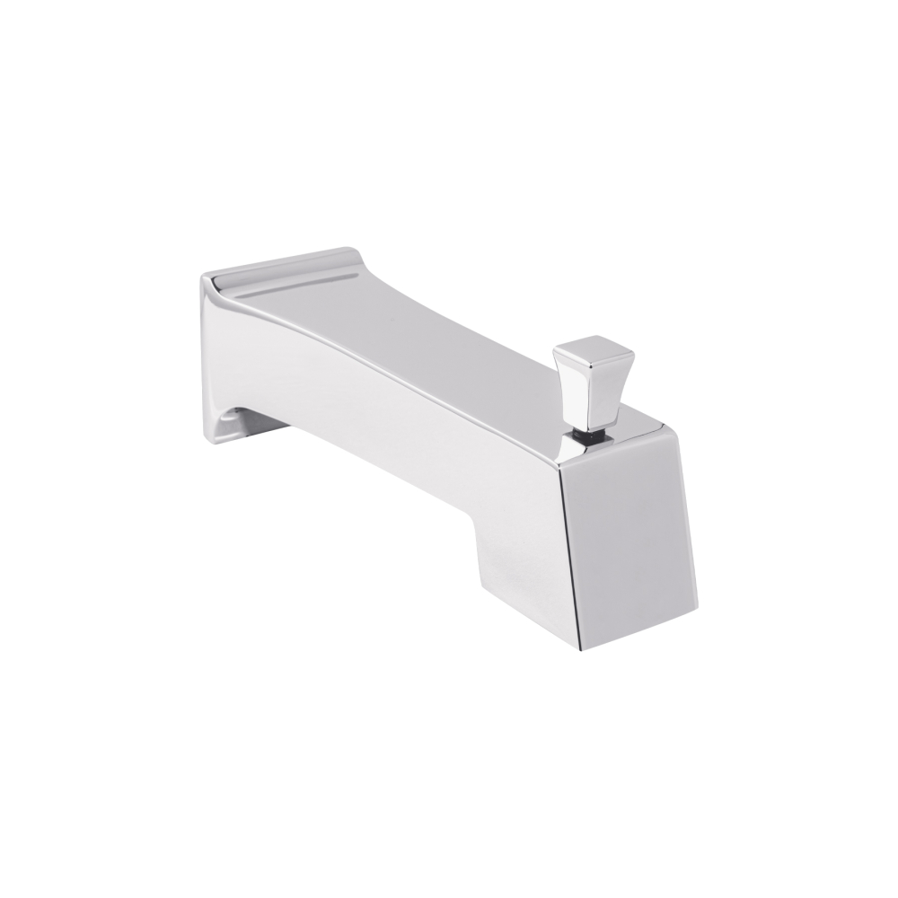 Salida de tina con desviador, cromo, FOSET KUBO KUR-51