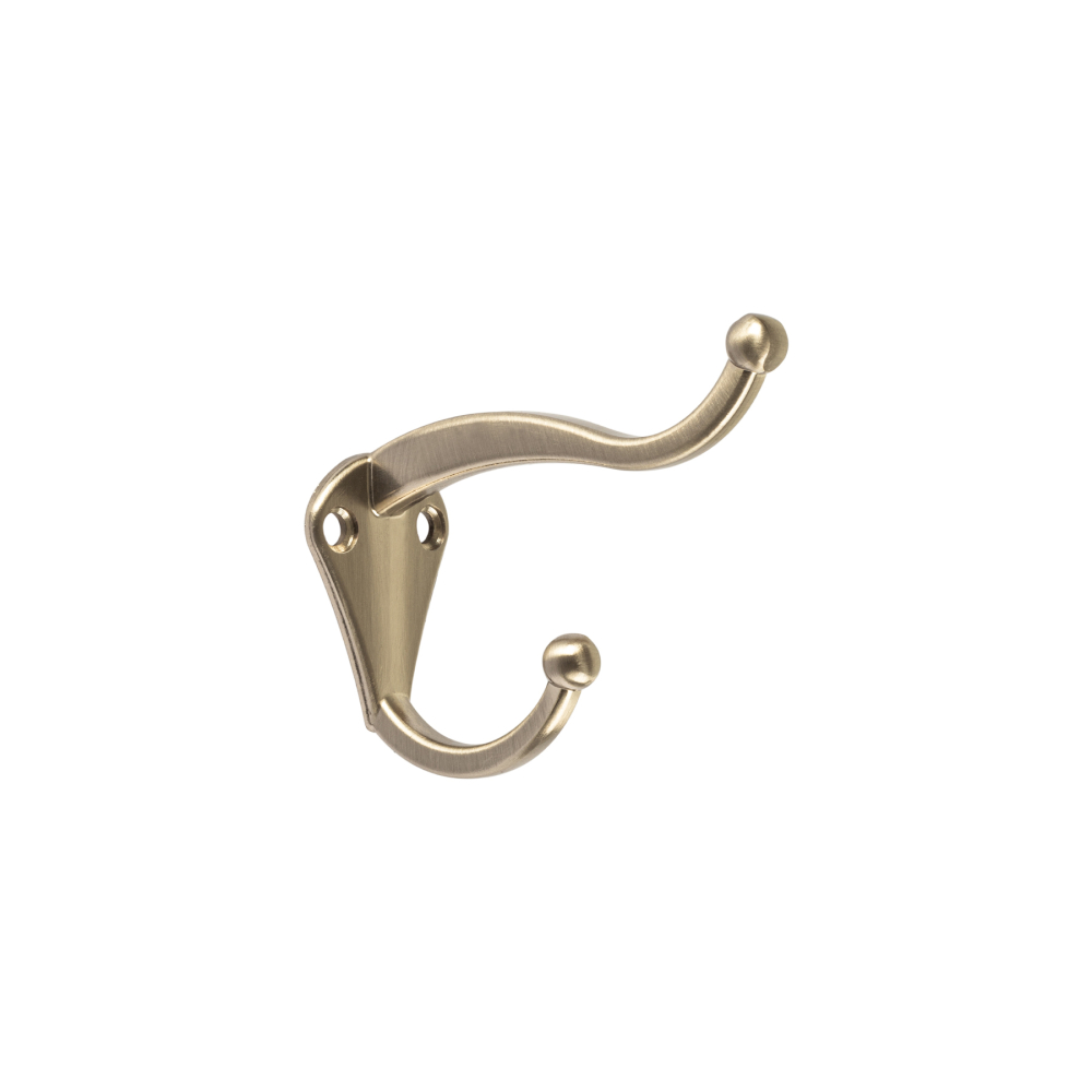 Gancho tipo perchero sombrero y abrigo, 4cm, niquel, HERMEX PEPU-34