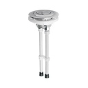 Botón superior universal p/válvula dual para WC, FOSET PW-023