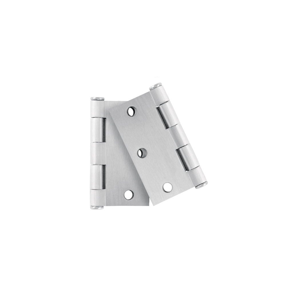 Bolsa c/2 bisagras cuadradas 3', plana, satinado, HERMEX BC-303PB