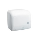 Secador de manos con sensor óptico, acero, blanco, FOSET ABP-60B