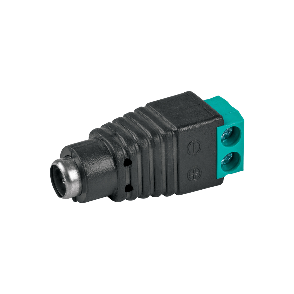 Conector de energía para CCTV tipo hembra, Volteck CTV-1H