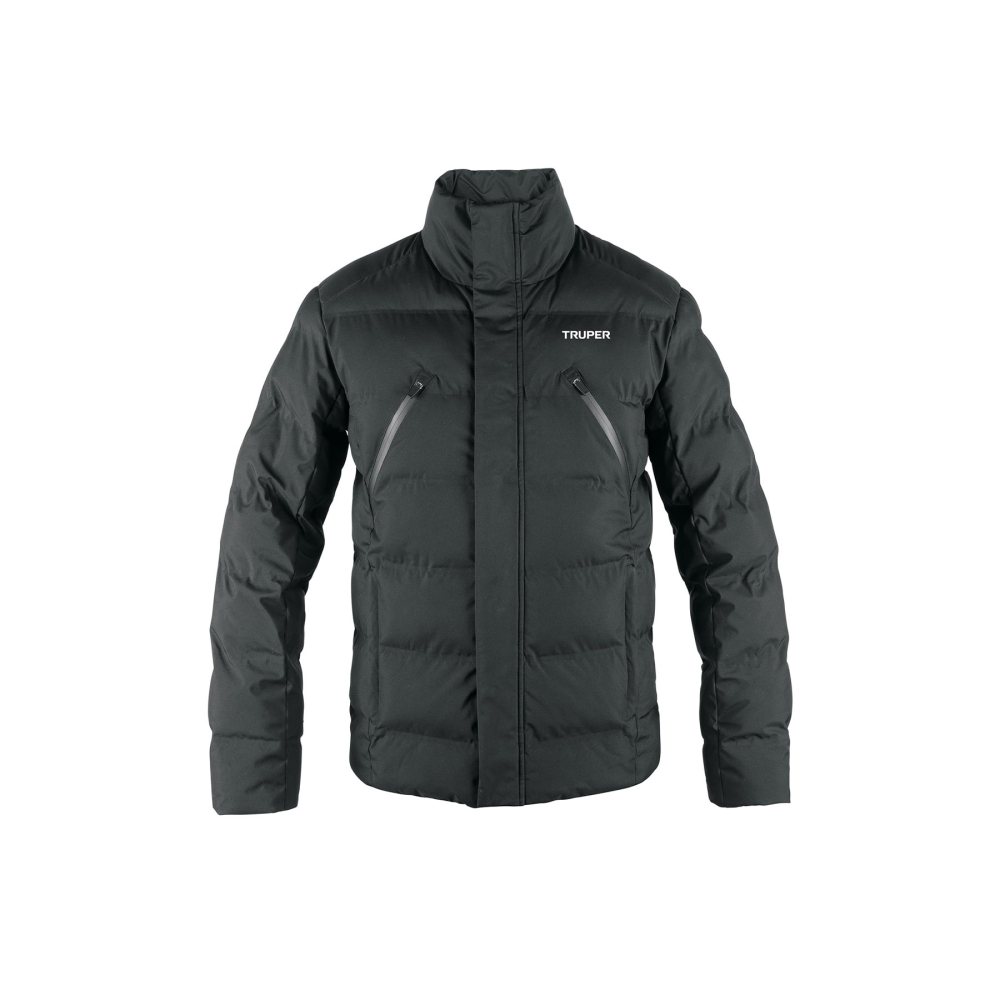 Chamarra acolchada térmica para hombre, negro, EG,TRUPER CHAM-NC-XG