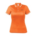 Playera polo performance para mujer, naranja, CH, Truper DRY-ND-C