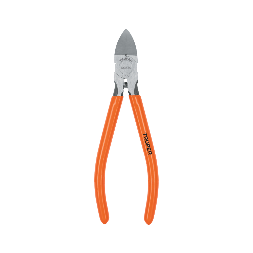 Pinza de corte al ras 6' mango de PVC, Truper PCR-6