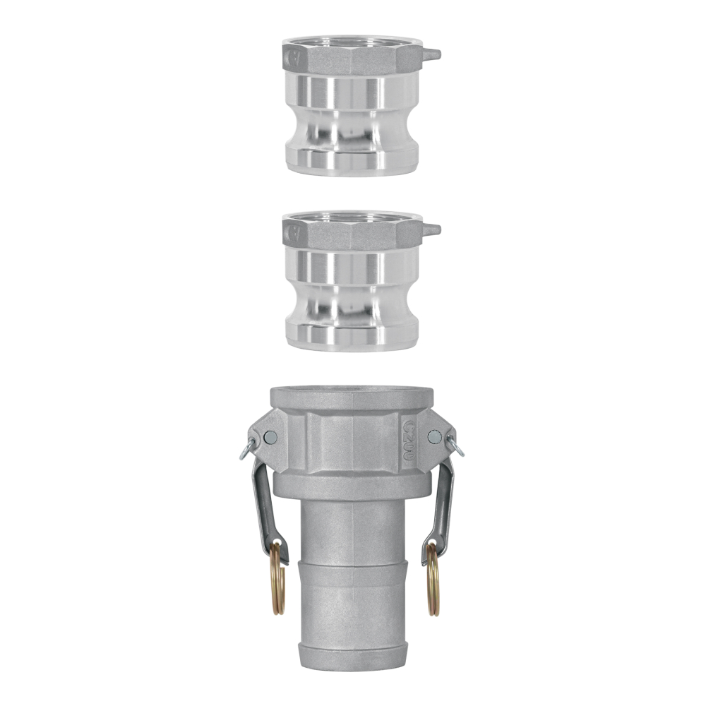 Kit de conexiones rápidas para manguera 2' para motobomba CRM-2