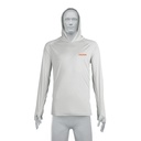 Playera protección solar,m. larga, c/gorro,hombre,CH, TRUPER PPS-CH