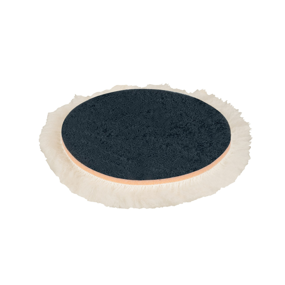 Borla p/pulir de lana de 5' hook and loop, TRUPER BOR-PULA-5V