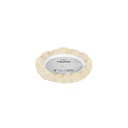 Borla p/pulir de lana trenzada de 7' hook and loop, TRUPER BOR-PULA-7T