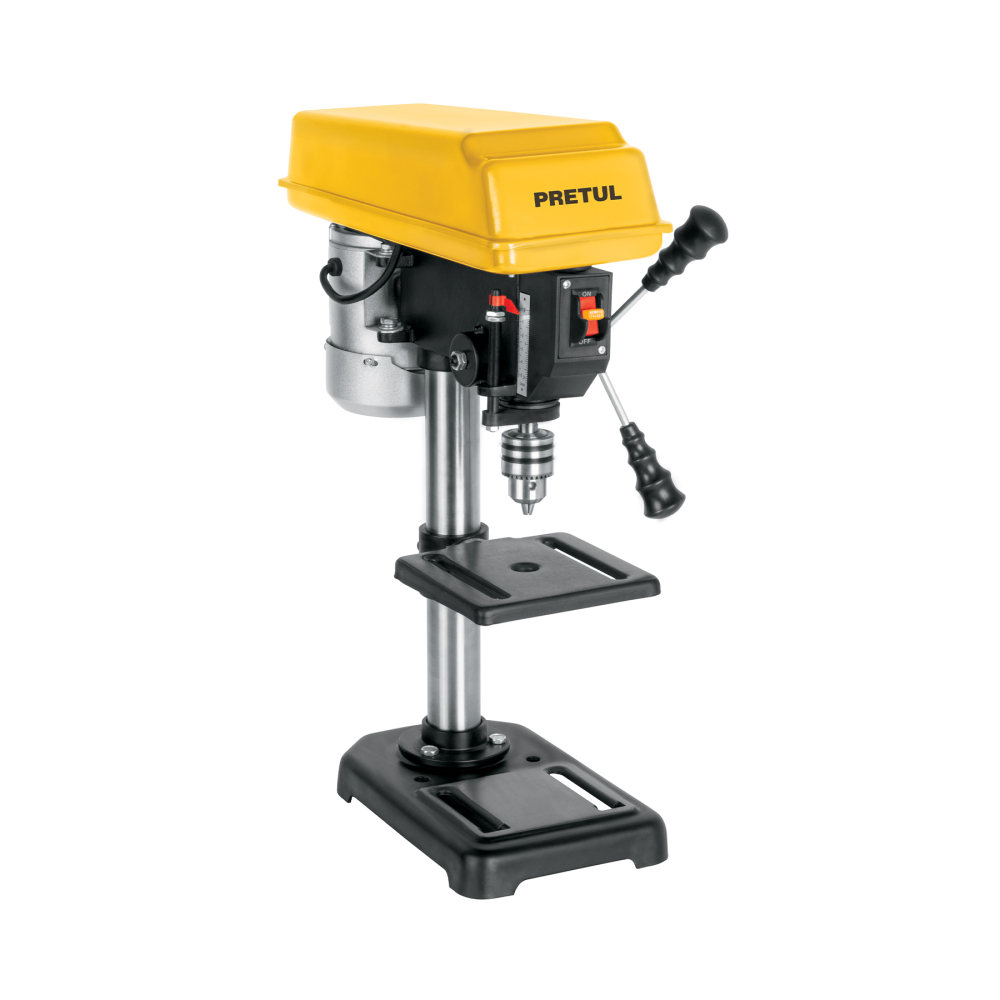 Taladro de banco 8', 1/3 HP (250 W), broquero 1/2', PRETUL TAPI-8P
