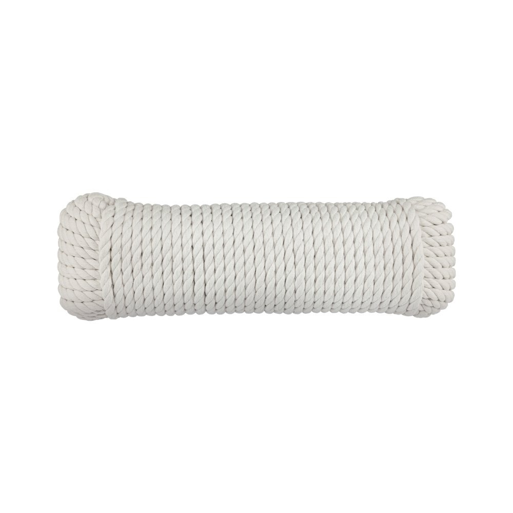 Piola de Algodón de 10 mm x 30 m natural, FIERO PIO-1030A