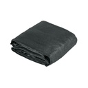 Toldo raschel negro de 6 m, 90% sombra, ancho 4 m, FIERO TORA-64N