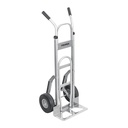 Diablo de carga de aluminio 250 kg con extensión de base DIA-250AE