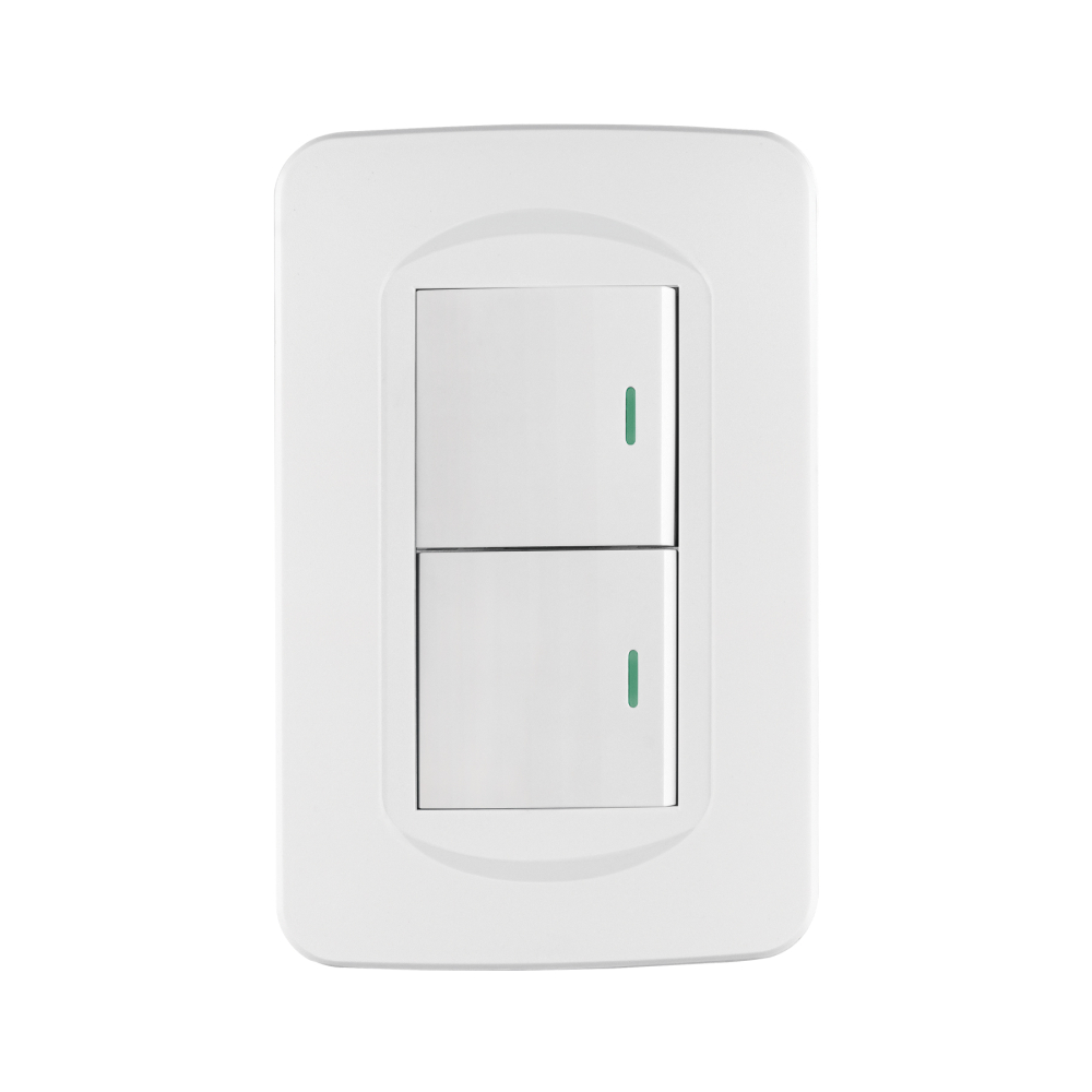 Placa armada 1 interruptor y 1 de 3 vías 1.5 mód., Toledo PA-APDO15-ETB