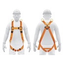 Arnés de cuerpo completo con 5 anillos, ANSI, Truper ARN-5438