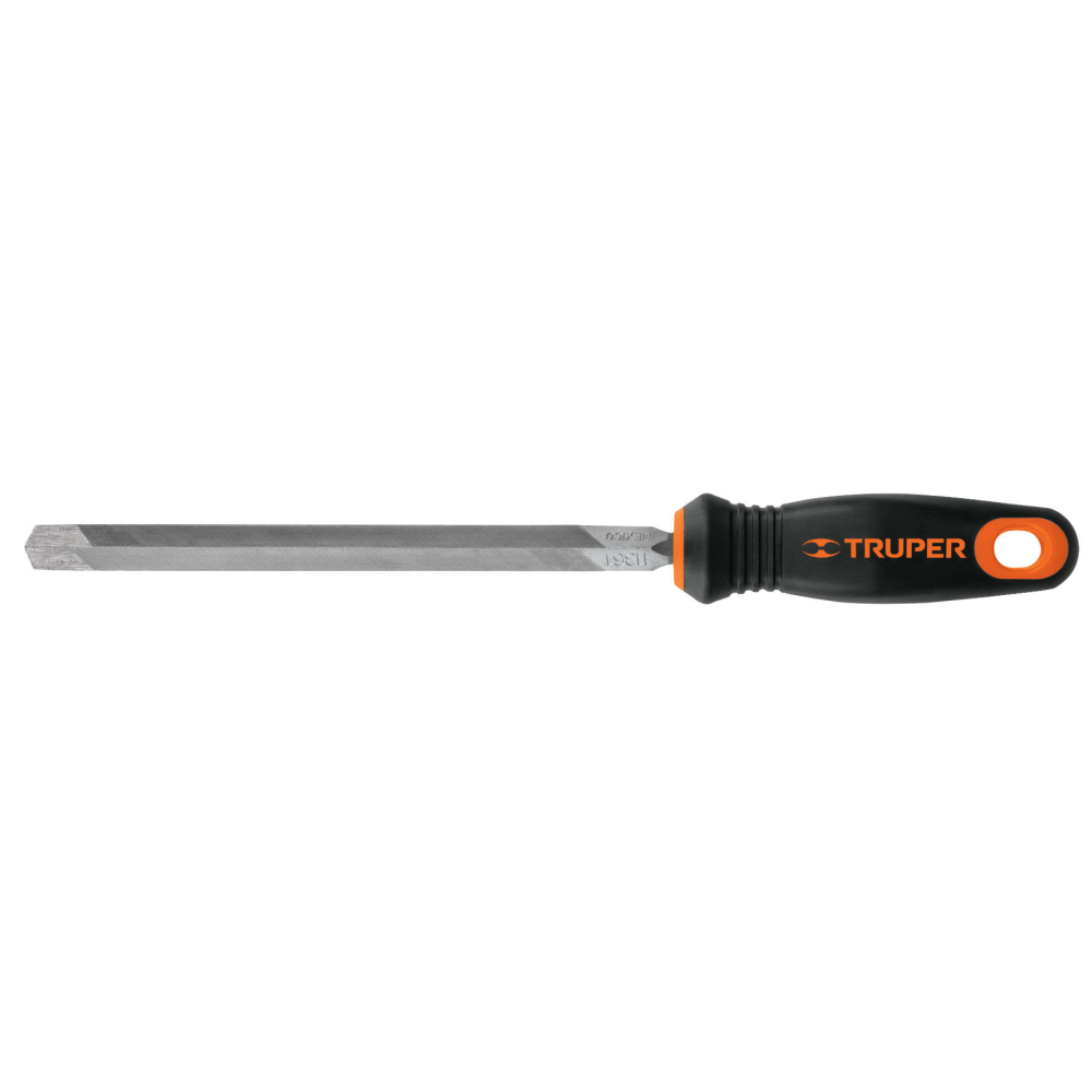 Lima triángulo pesado 8', 32 dpp con mango doble inyección LTP-8T