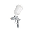 Pistola p/pintar gravedad LVLP vaso plástico, 1.7 mm, Truper PIPI-451