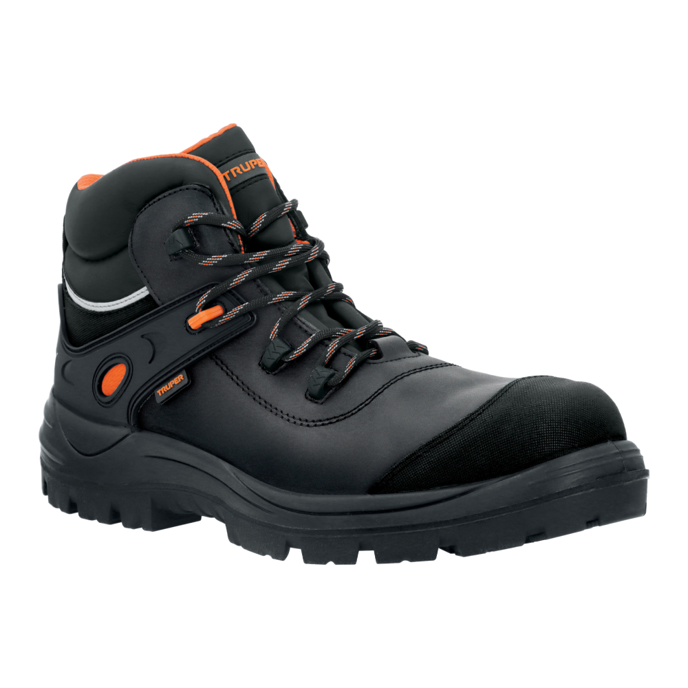 Bota de seguridad negra, #30 dieléctrica antifatiga, Truper ZC-430N