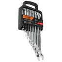 Juego de 11 llaves combinadas extralargas pulidas std,EXPERT JC-11P