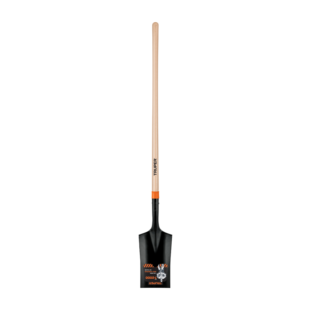 Pala escarramán T-2000, mango largo 45', Truper PES-LP