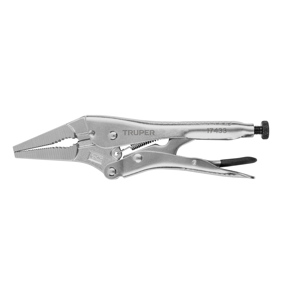 Pinza de presión 9', punta larga, Truper PPT-9PL