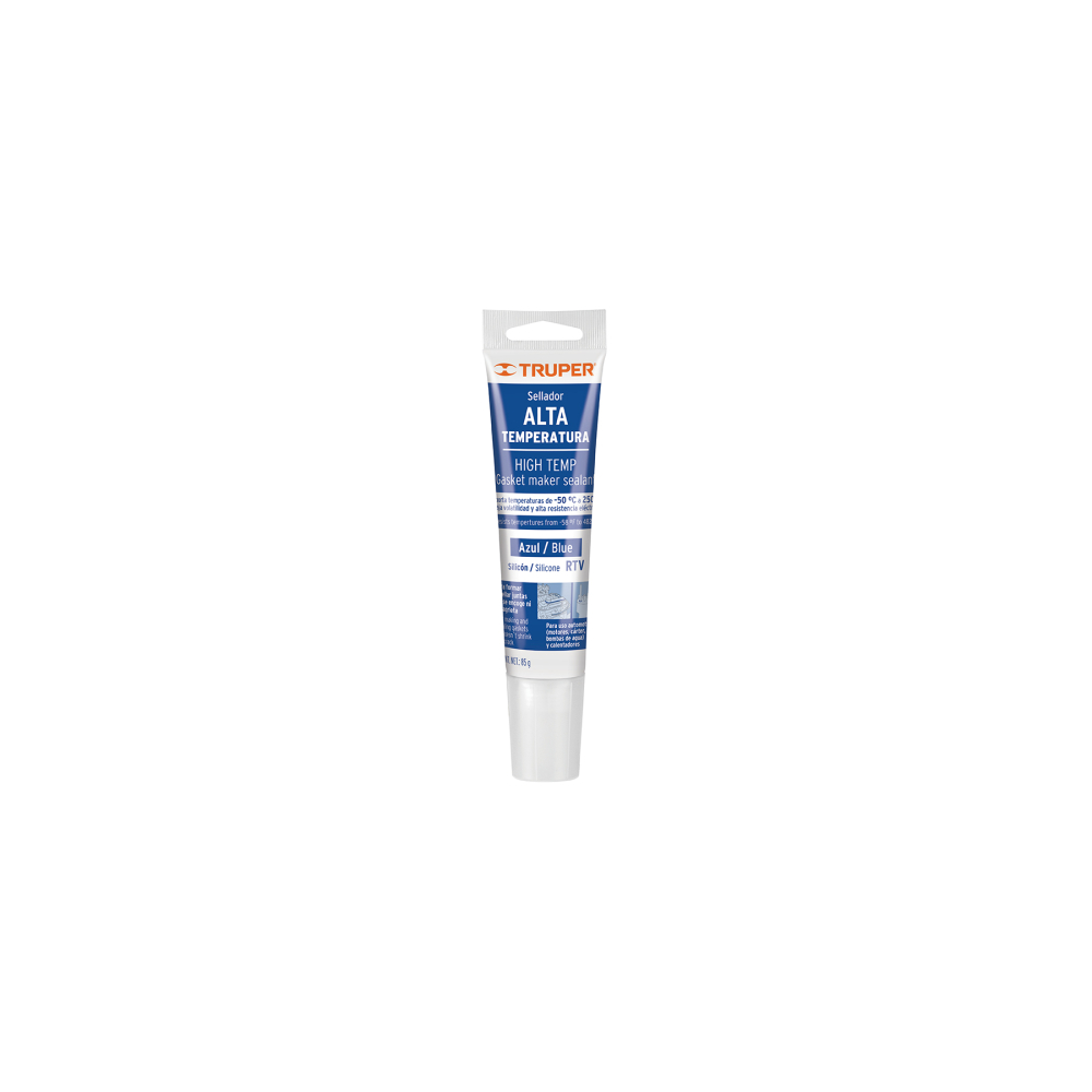 Sellador de silicón azul para altas temperaturas, 85 g ALTE-A