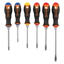 Juego de 6 desarmadores mango Comfort Grip, Truper DTJ-6B