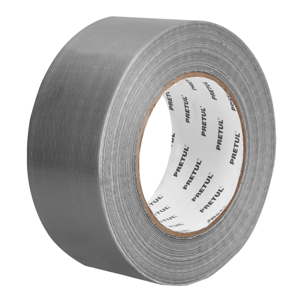 Cinta para ducto 50m x 48mm, espesor 0.16mm, Pretul CDU-50P
