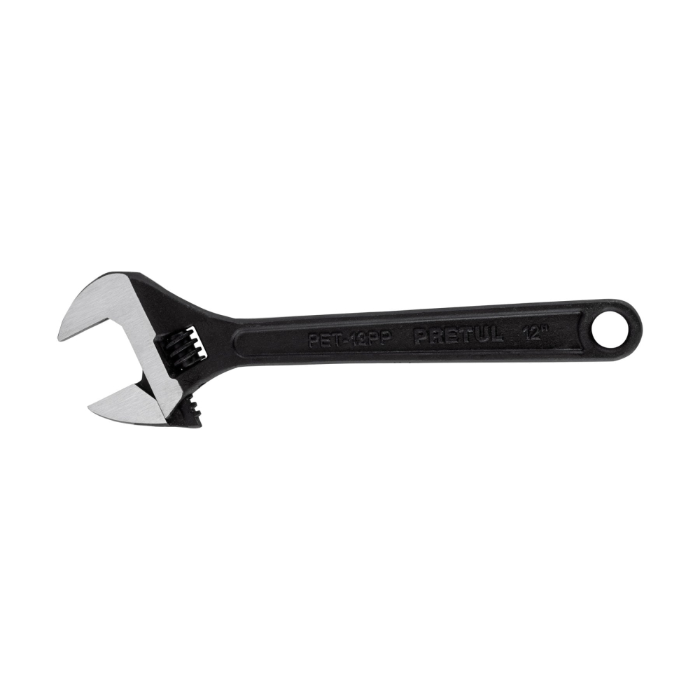 Llave ajustable (perico) 12' pavonada, Pretul PET-12PP