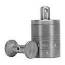 Plomada metálica de 310 g con centro, Pretul PLOM-2Z